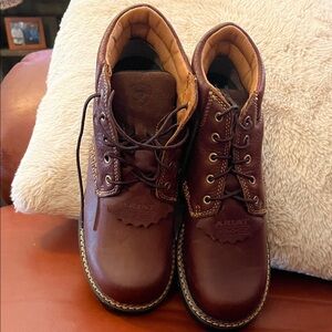 Ariat Men's Rich Brown Lace-Up Boots